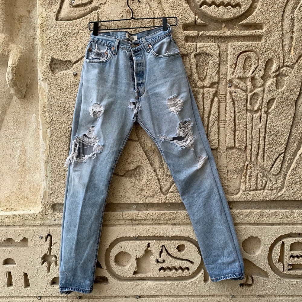 Reworked by MATTEA 501 Levi’s